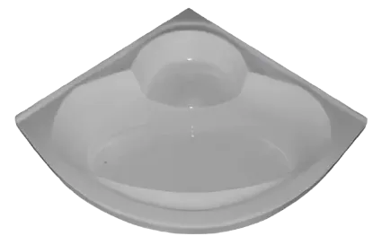 Picture of Corner Bath Tub Size: L 120 X W 120 X HT 37 CM