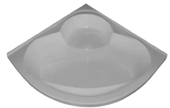 Picture of Corner Bath Tub Size: L 120 X W 120 X HT 37 CM